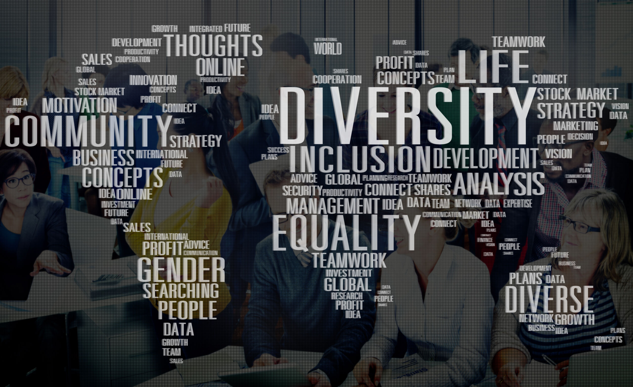 Diverse Equality Gender Innovation Management Concept