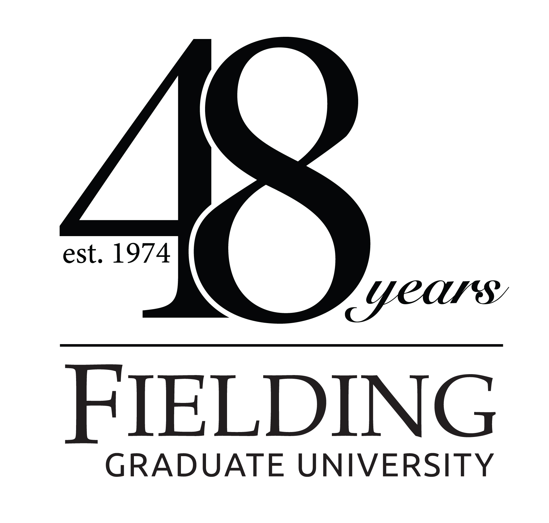Fielding's 48th Anniversary Logo