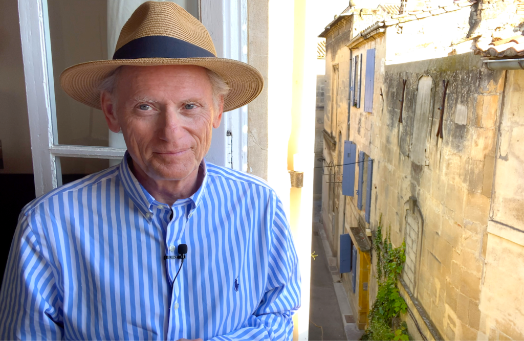 Dr. Jean-PIerre Isbouts Near the location of Vincent's “Yellow House” in Arles, France