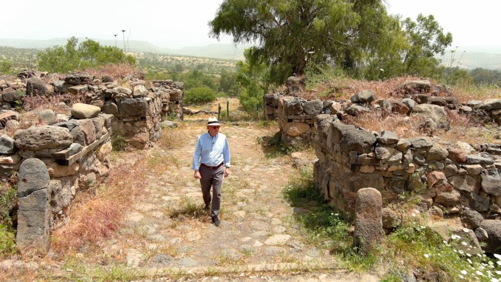 The archaeological excavations of ancient Bethsaida in Israel