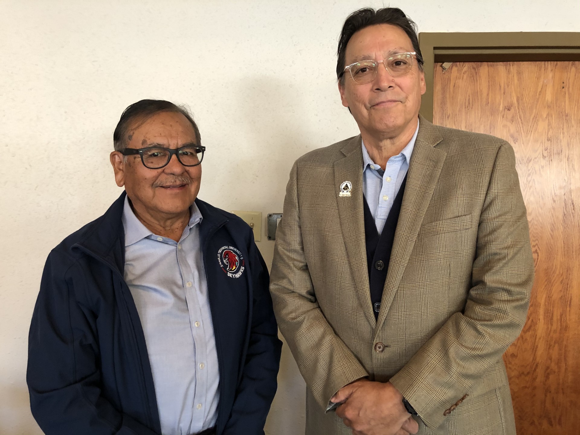 During lunch Barbara was also able to meet with the Presidents of Dine College (Dr. Charles Roessel) and Navajo Technical University (Dr. Elmer Guy). Dr. Guy’s wife, Martha Guy, recently received her EdD from Fielding.