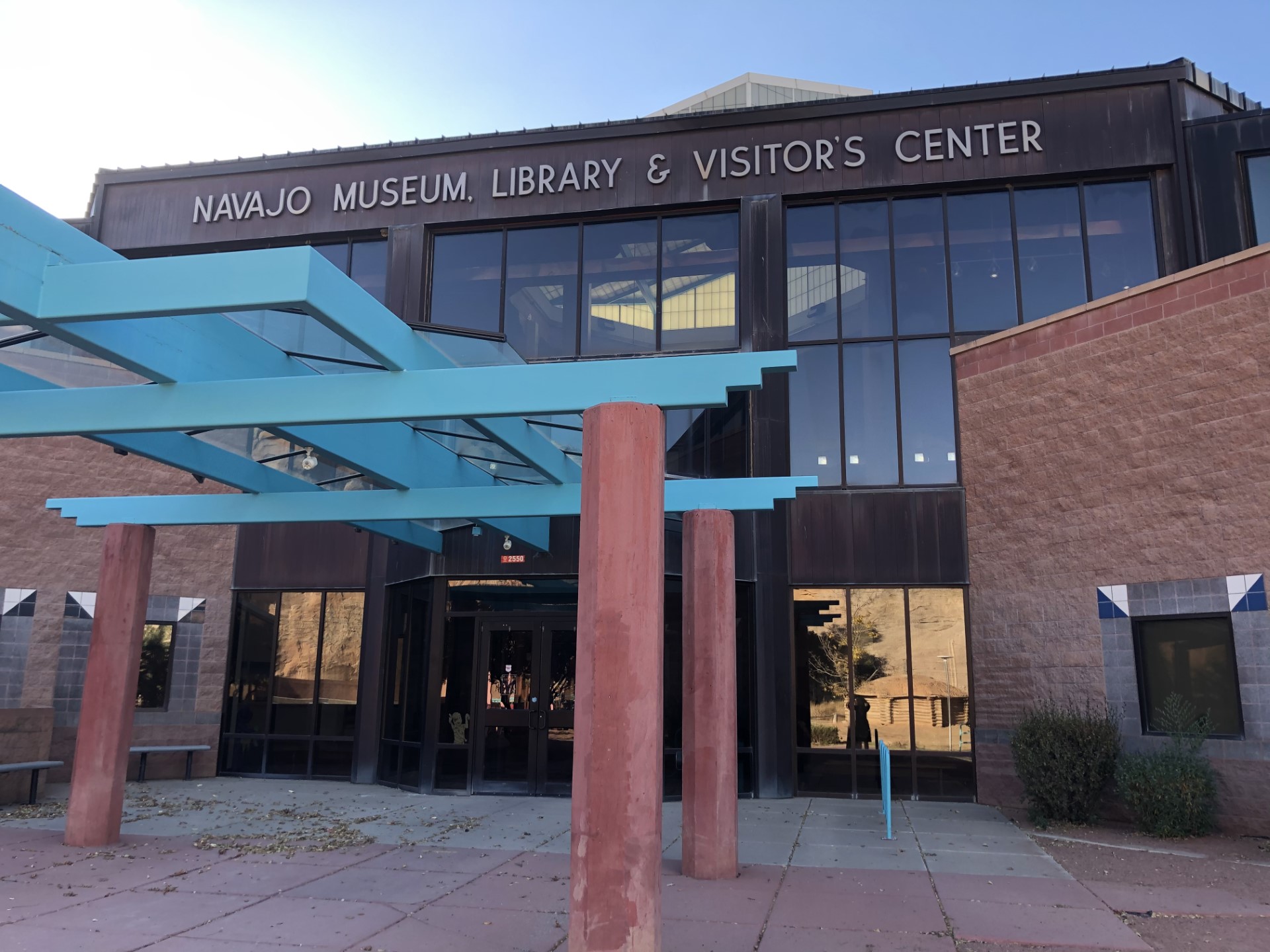 The next stop was the Navajo Museum, Library and Visitor’s Center in Window Rock.